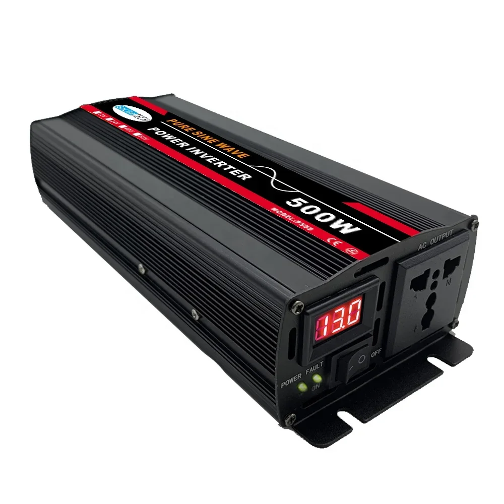 Pure Sine Wave Inverter 8000w 5000w 6000w Dc12v 24v To Ac220v 50hz 60hz Inverter Power Converter For Car Voltage Transforme