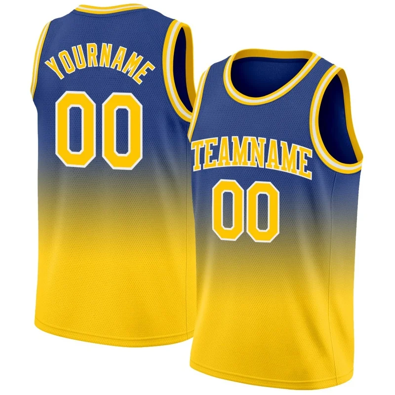 Colorful Gradient Basketball Pattern Tank Tops Men Customized Name Numbers 3D Printed Tees Summer Loose Sports O-Neck Vest Tops