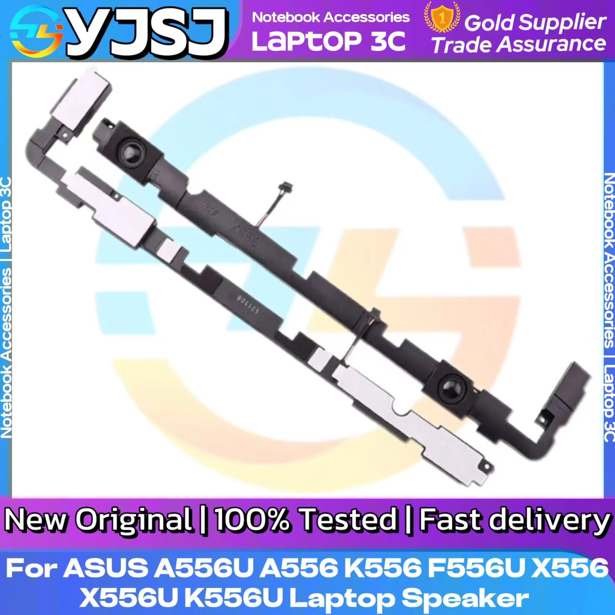 New Original Laptop Notebook Speaker For ASUS X556 X556U A556U A556 K556 F556U K556U FL5900U VM591U F556 R588U built-in speaker