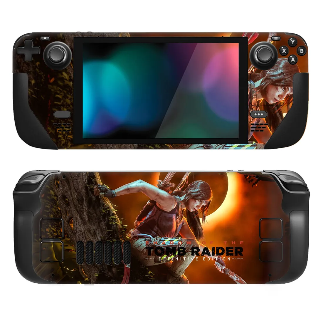 Tomb Raider Skin Sticker Decal Cover for Steam Deck Console Skins Vinyl