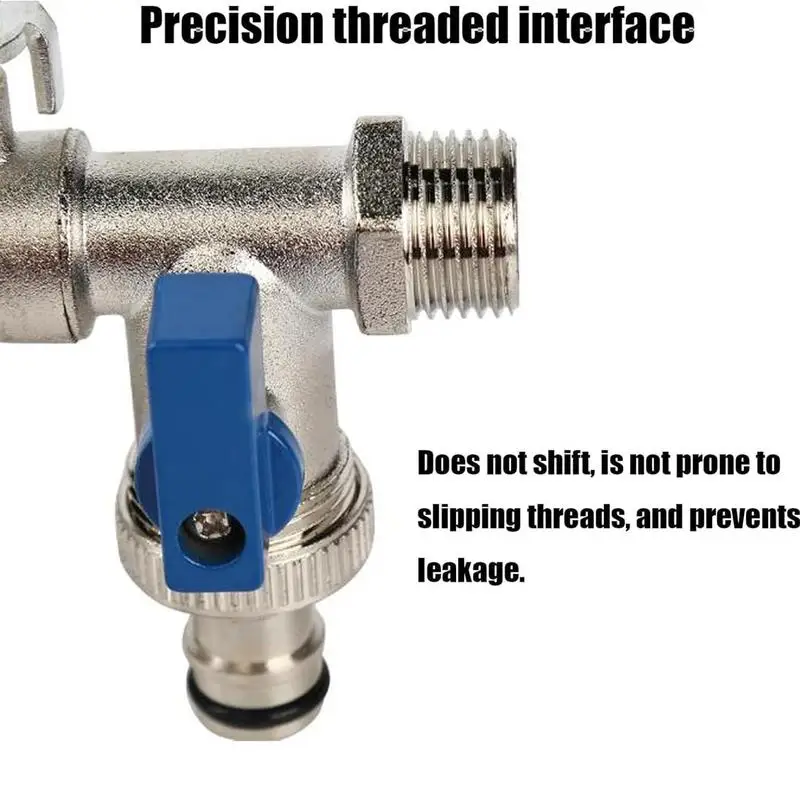 

Разветвитель садового шланга, 2-ходовой сверхмощный двухсторонний разветвитель садового шланга, патрубок для воды, металлический цинковый сплав, двойной выпускной садовый смеситель