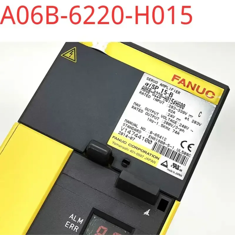 A06B-6220-H015 Second-hand tested ok  Servo Drive in good Condition