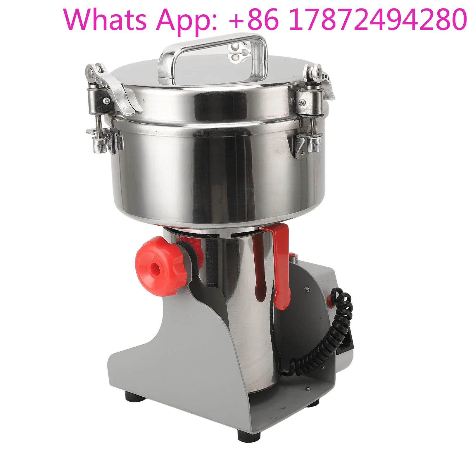 Grinding Machine 3000W Multi Purpose Swing Stainless Steel Easy To Clean Grain Mill Grinder for Spices for Commercial