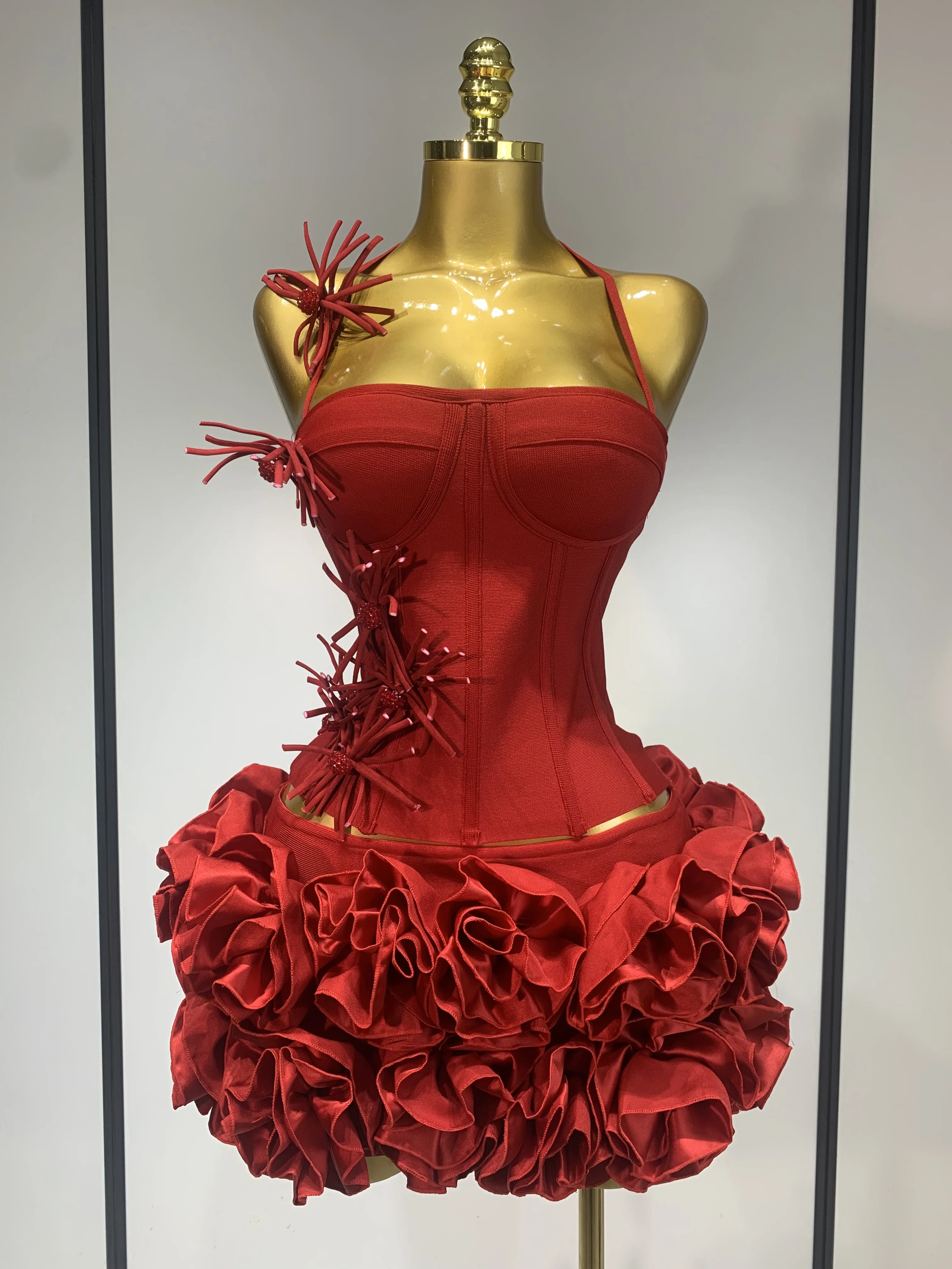 Women's Elegant Two-piece Cocktail Dress for Parties