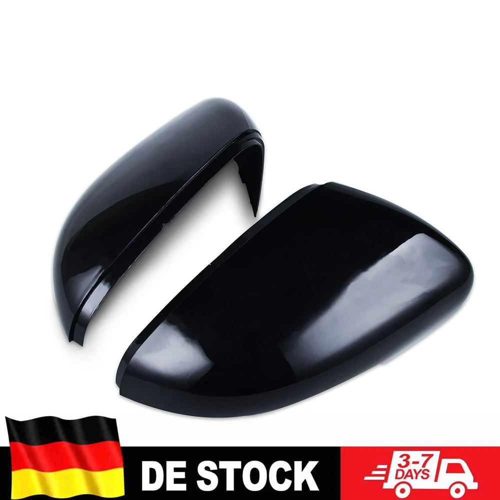 Image of Paar ABS-Außenspiegelabdeckungen für VW Golf MK7 GTI/R Vor-Facelift 2015-2017