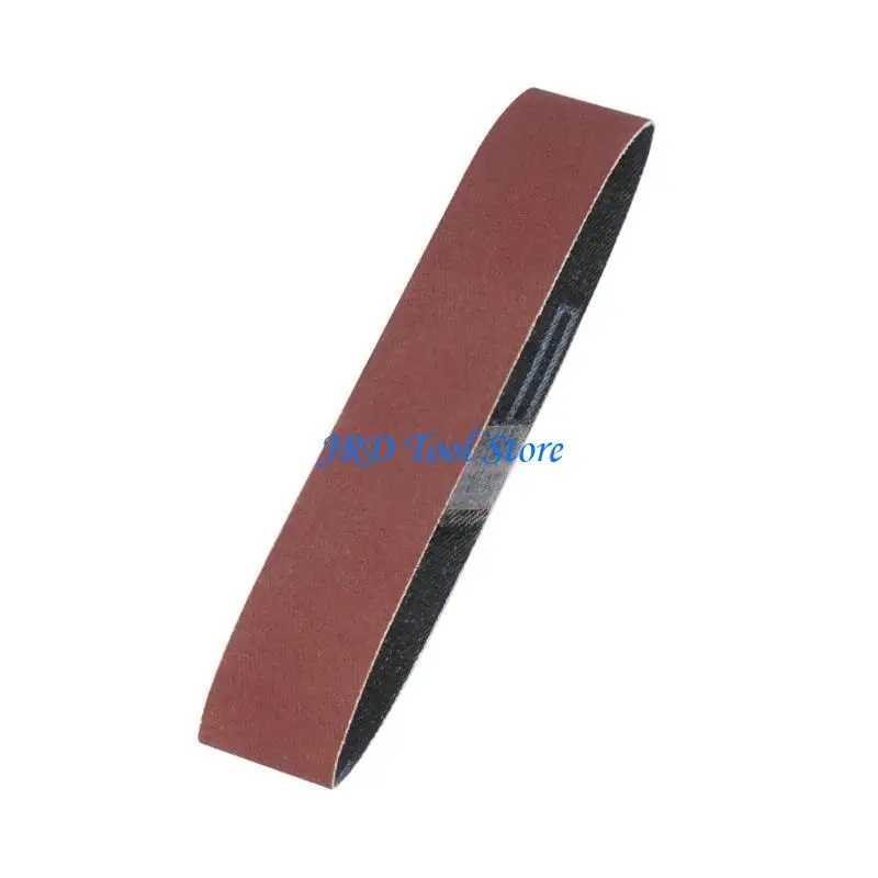 

A2UD 10x Sanding Belt 120/320/600 Grits Sanding Band Convenient Abrasive Belt 25x330mm for Wood Aluminum Soft Metal Polishing