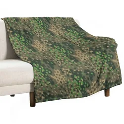 Dot 44 tedesco WW2 motivo mimetico coperta termica per il viaggio Plaid sul divano coperte per letto coperte turistiche