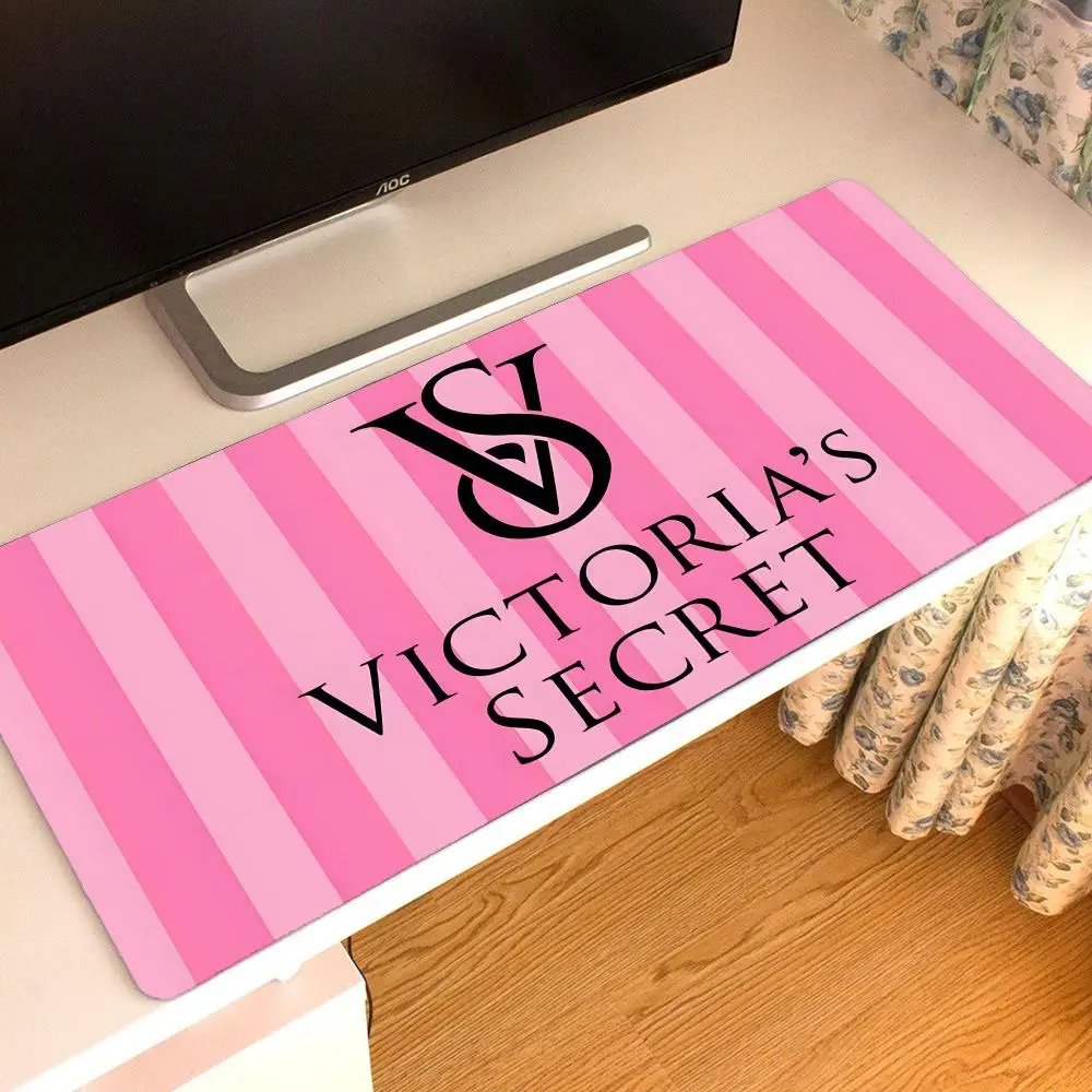 S-SECRET VICTORIA'S-S Loog Mouse Pad Tapetes de Mesa Teclado, Borracha Kawai, Tapete de Mesa Antiderrapante, XXL90x40cm