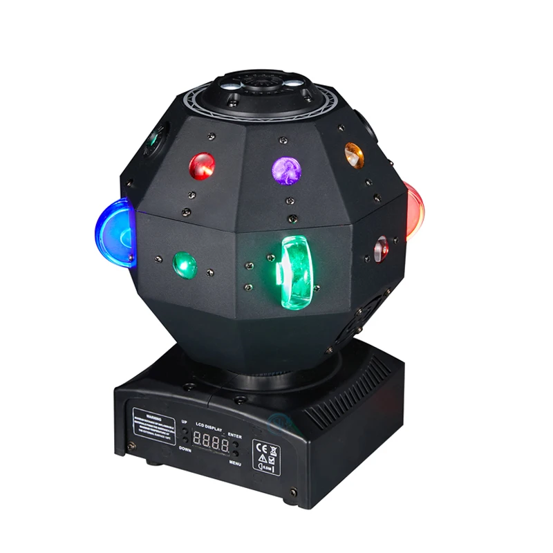 

Stage Disco Light Rocket Shape 90W LED Dynamic Beam Laser RGB Strobe Moving Head Lighting DMX512 Voice Control For DJ Party Bar