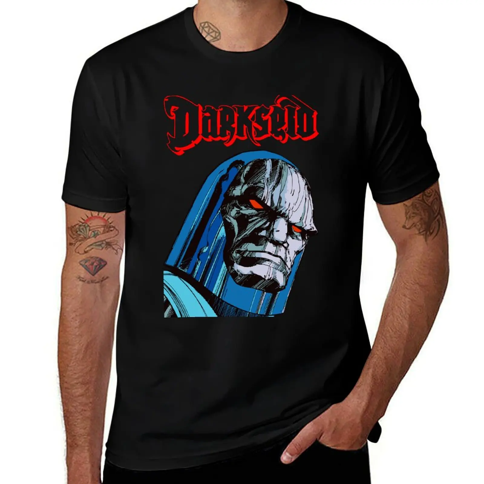 Darkseid T-Shirt T-shirts oversize man t shirt boys whites t shirts for men pack