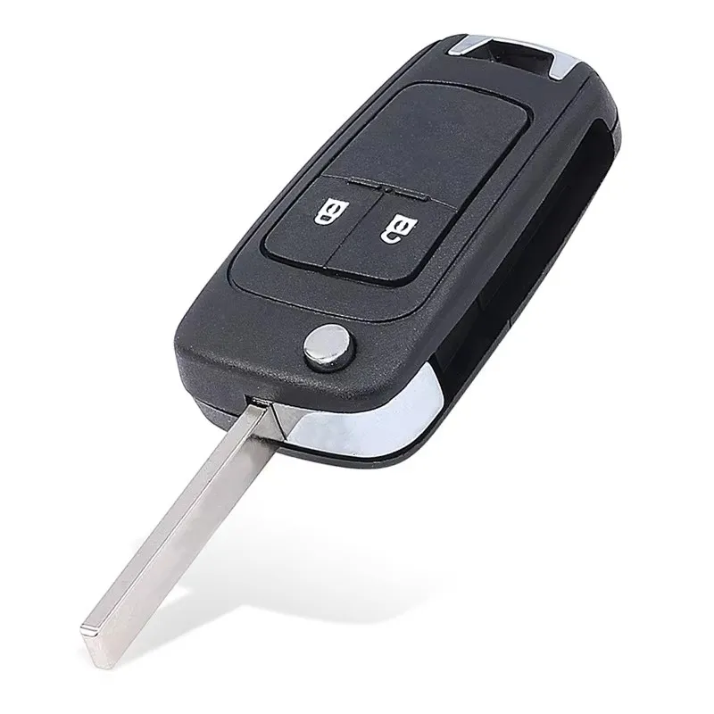 DIYKEY Keyless Go Flip Remote Key Fob 433MHZ ID46 for Opel/Vauxhall Astra J, Zafira C,Insignia Mokka,Cascada 2009-2016 for Cruze