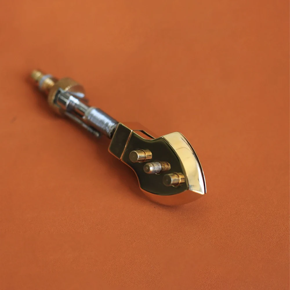 MINGJIA Leather Electric Creaser Tip 0-5MM Spacing Adjustable Copper Creasing Iron Head with M5 Heating Rod Edge Groover