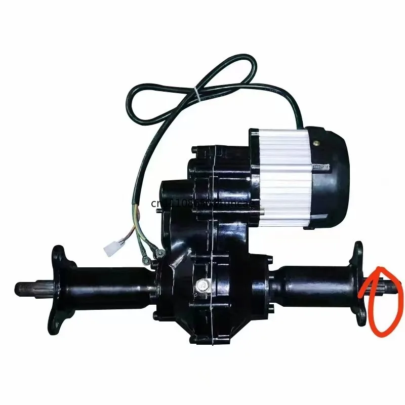 Special Shaped Rear Axle Assembly for ATV Electric Tricycle Farm Vehicle Axle Housing with Motor and Brake System