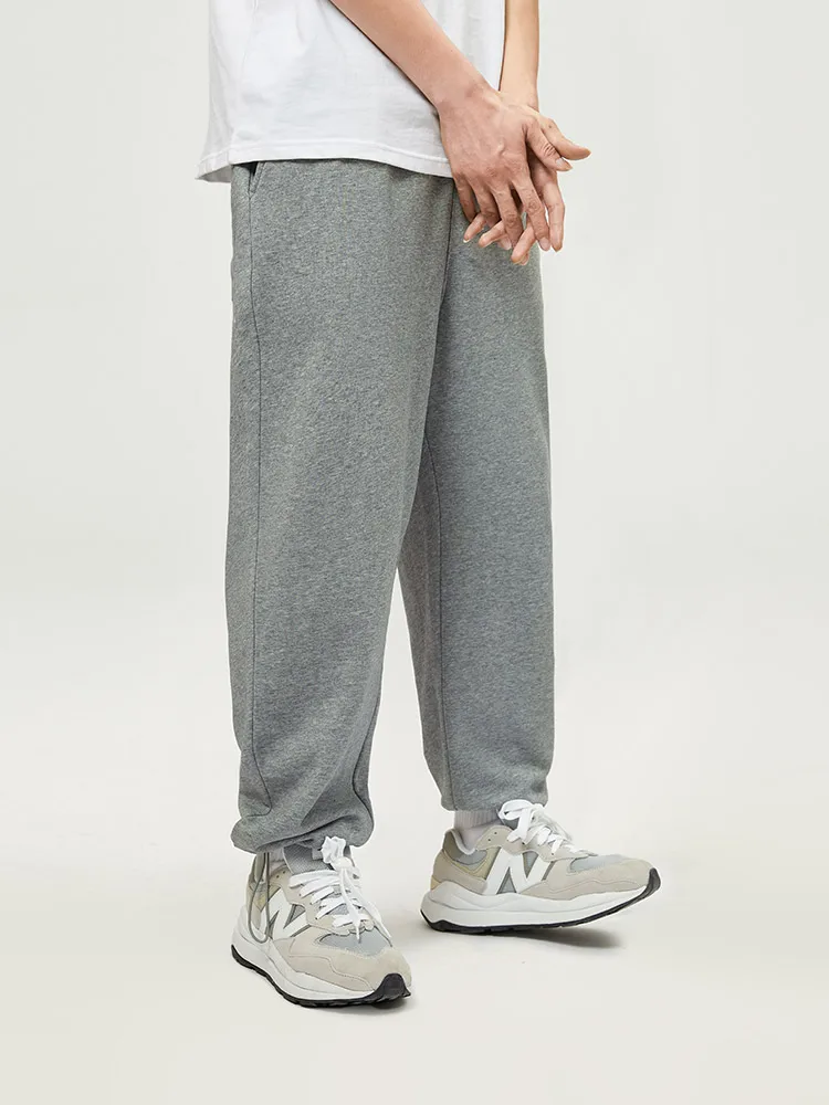 

NotHOMME Trendy Brand Men's ey Dstring Sweatpants Loose Knitted Spor Long Trousers Low Waist Cotton Youth Faion