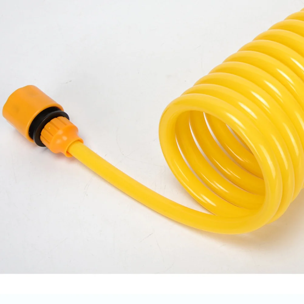

Recoil Garden Hose EVA Coil Lightweight Expandable Curly Watering Cleaning Hose 15m/25m For Watering And Car Washing