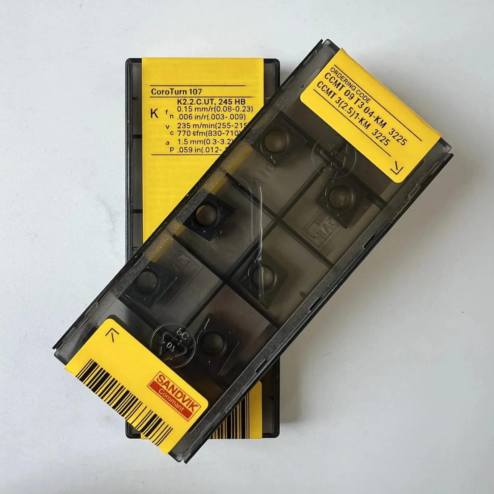 

CCMT09T304-KM 3225 /CNC lathe carbide blade tool 10 Pcs