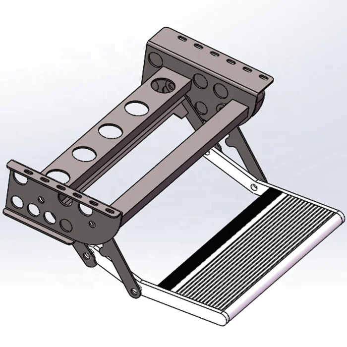 รถยนต์ขั้นตอนไฟฟ้า Rv ขั้นตอนไฟฟ้าสําหรับ Howmany Kg รถบรรทุกไฟฟ้าเลื่อนออกขั้นตอนนั่งเท้าคณะกรรมการ