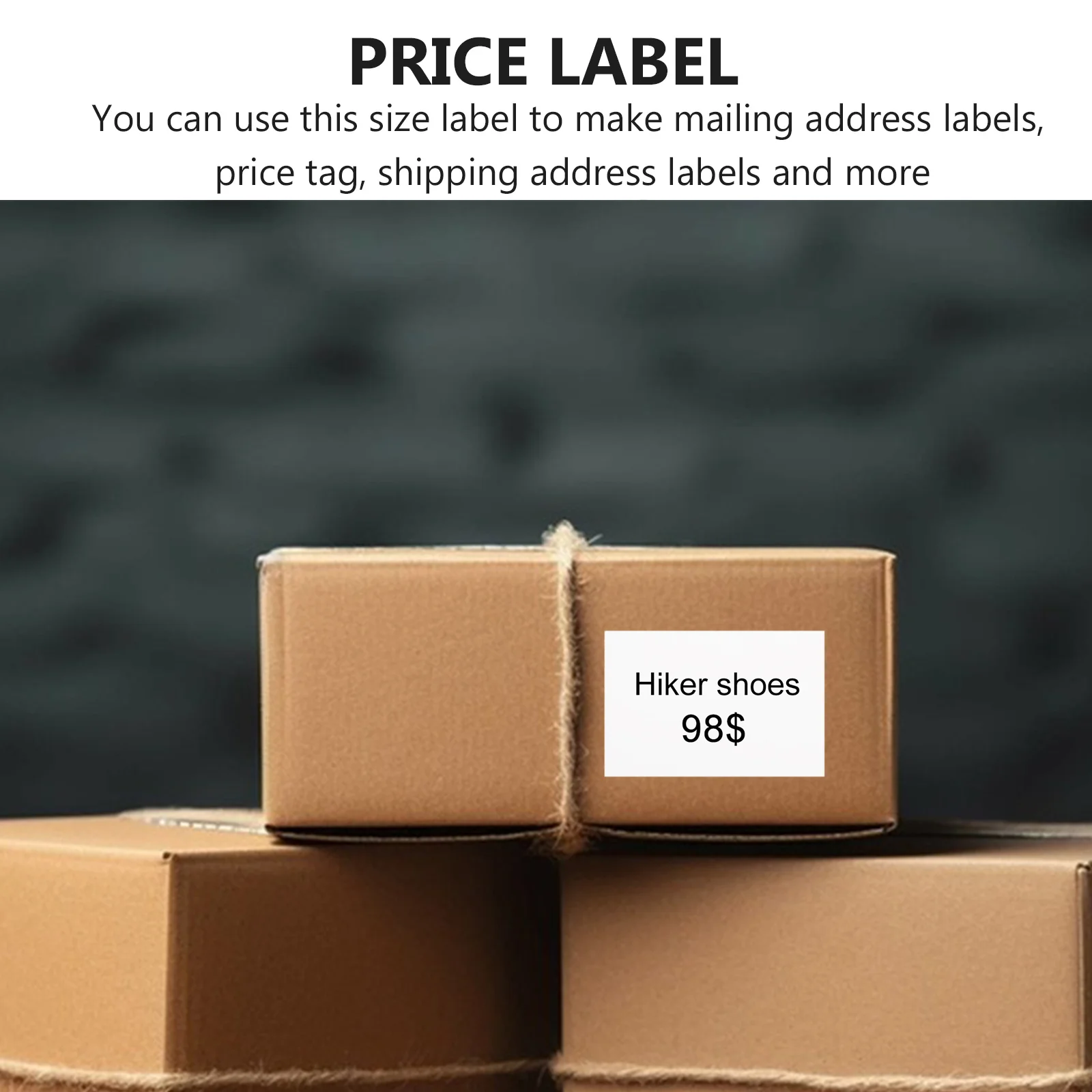 

1 Roll Waterproof Oil-Proof Scratch-Resistant Thermal Label Sticker For Shipping Price Date Labeling Direct Thermal Labels