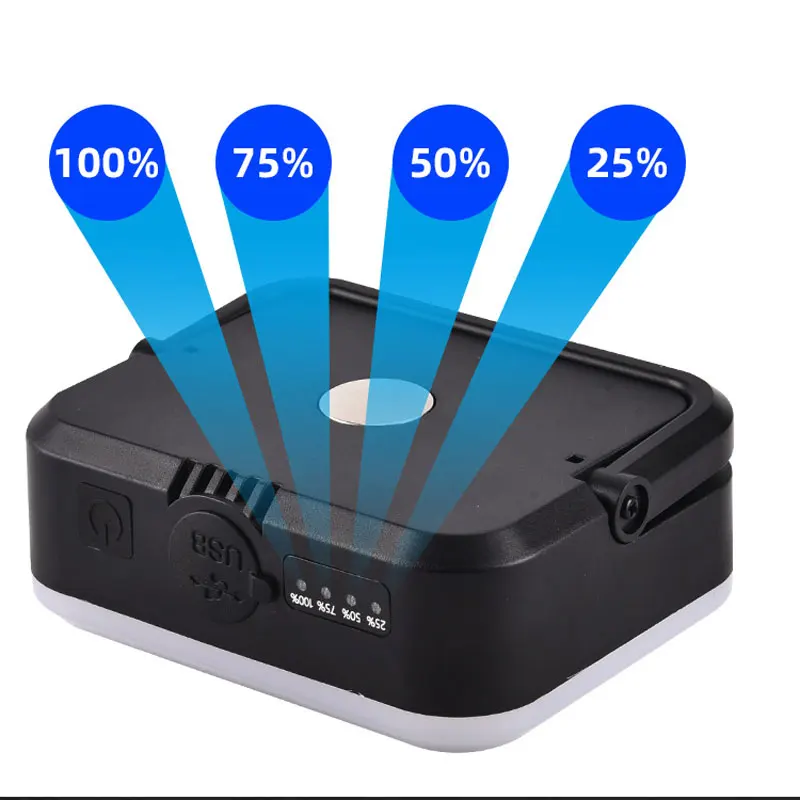 4000mAh 충전식 캠핑 랜턴, 휴대용 아웃도어 캠프 라이트 자석 비상 조명 행잉 텐트 전구 강력한 작업 램프