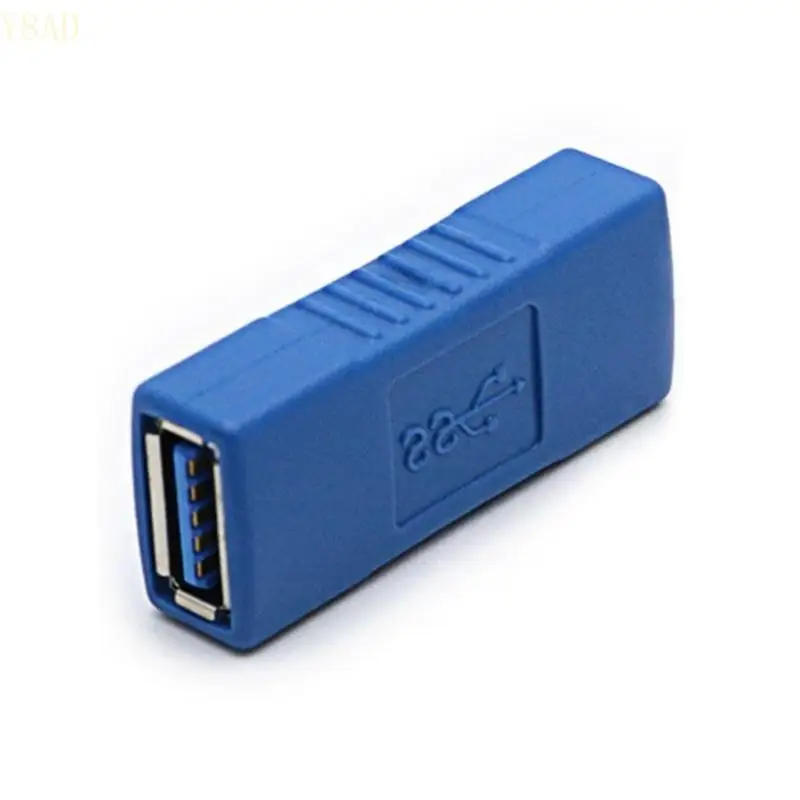 Y8AD USB3.0 Coupler Female Coupler For Secure Connection Highly Speed Data Exchange