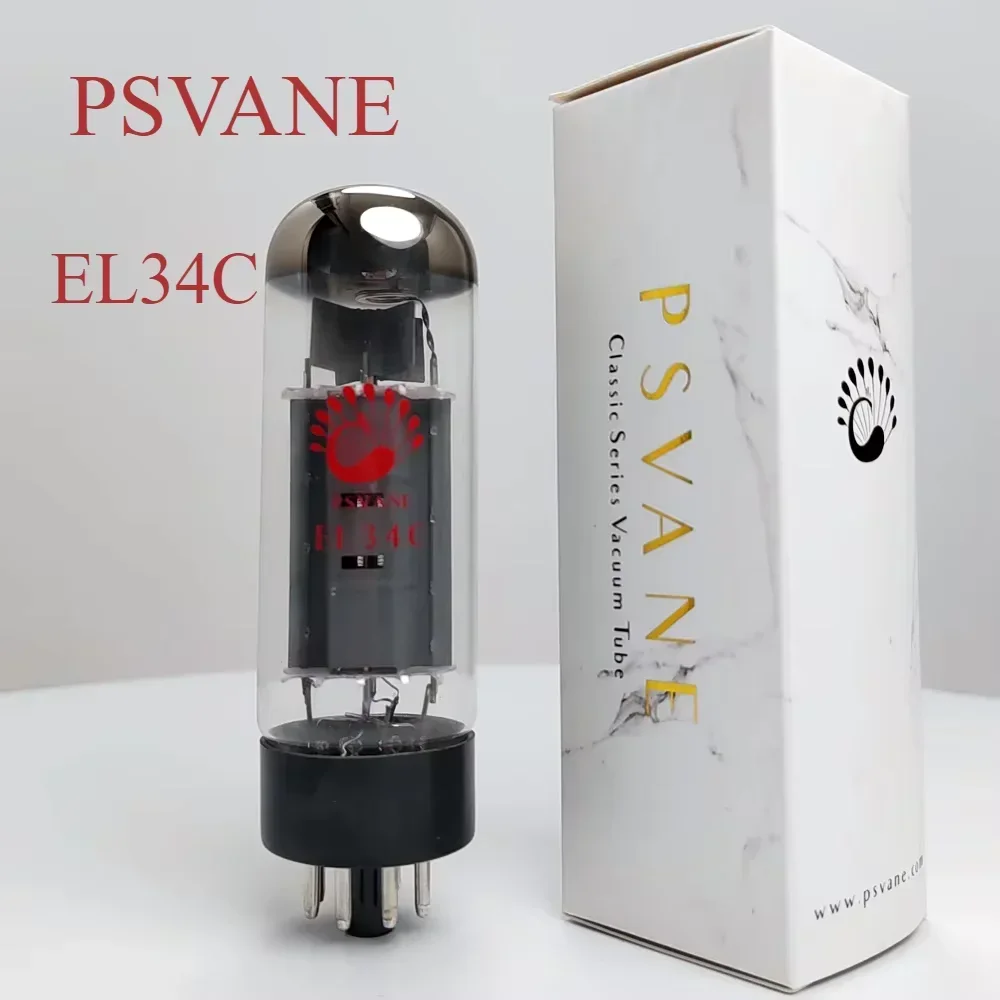 Amp PSVANE EL34C Vacuum Tube Replaces EL34 EL34B 5881 6L6 6L6GC 6CA7 6P3P KT77 HIFI Audio Tubes Electronic Tube Amplifier