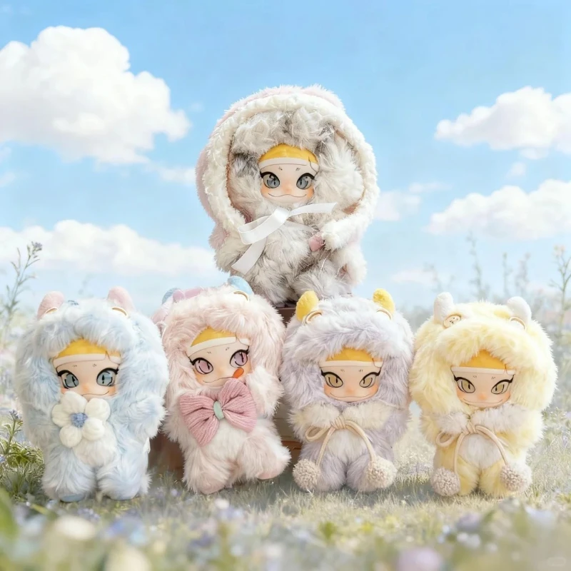 Mainan Boneka Plush Seri Longan Kawaii Baru, Kotak Misteri, Figur Aksi Kawaii, Gantungan Boneka, Hadiah, Dekorasi, Figur Anime