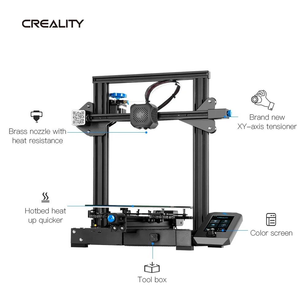 CREALITY 3D Printer Ender 3 V2 FDM  Smart  Filament Sensor Self-assemble  Kit Ender-3  Machine