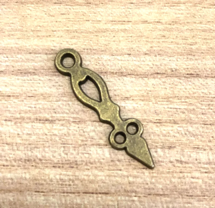 25pcs   26*7mm  Vintage Pointer Desgin pendants for DIY accessories  HW3807 Zinc Alloy Metal