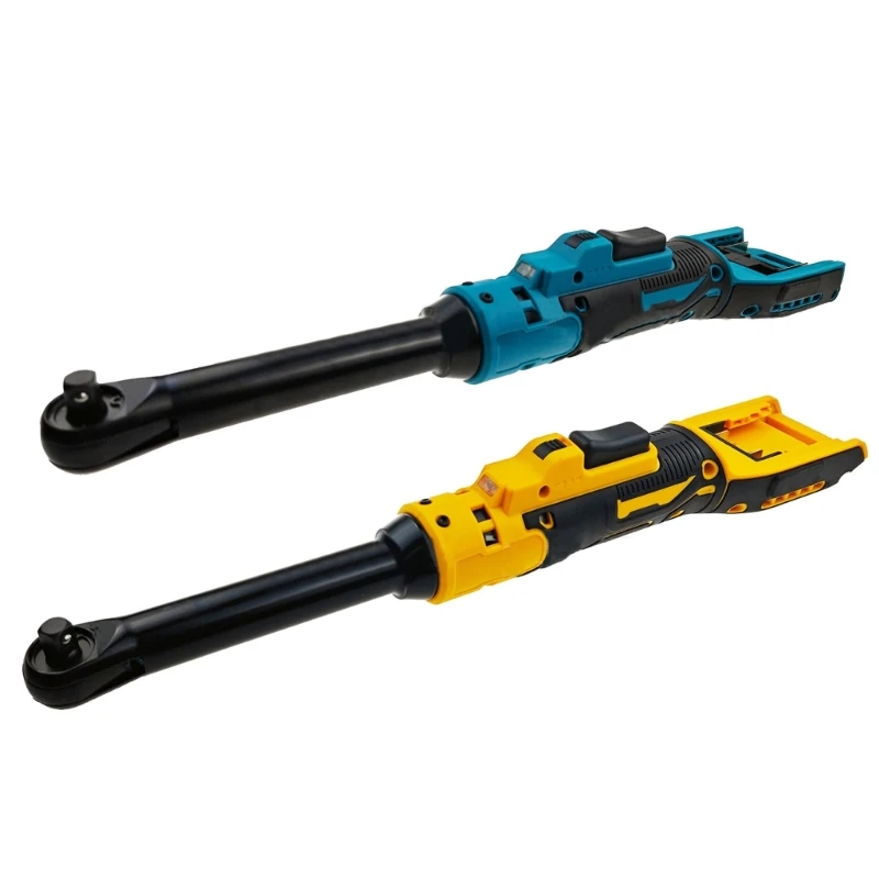 

40Ft lbs 3/8 Cordless Ratchet Wrench 6inch Long Neck Wrench 400RPM Variable Speed Electric Tool