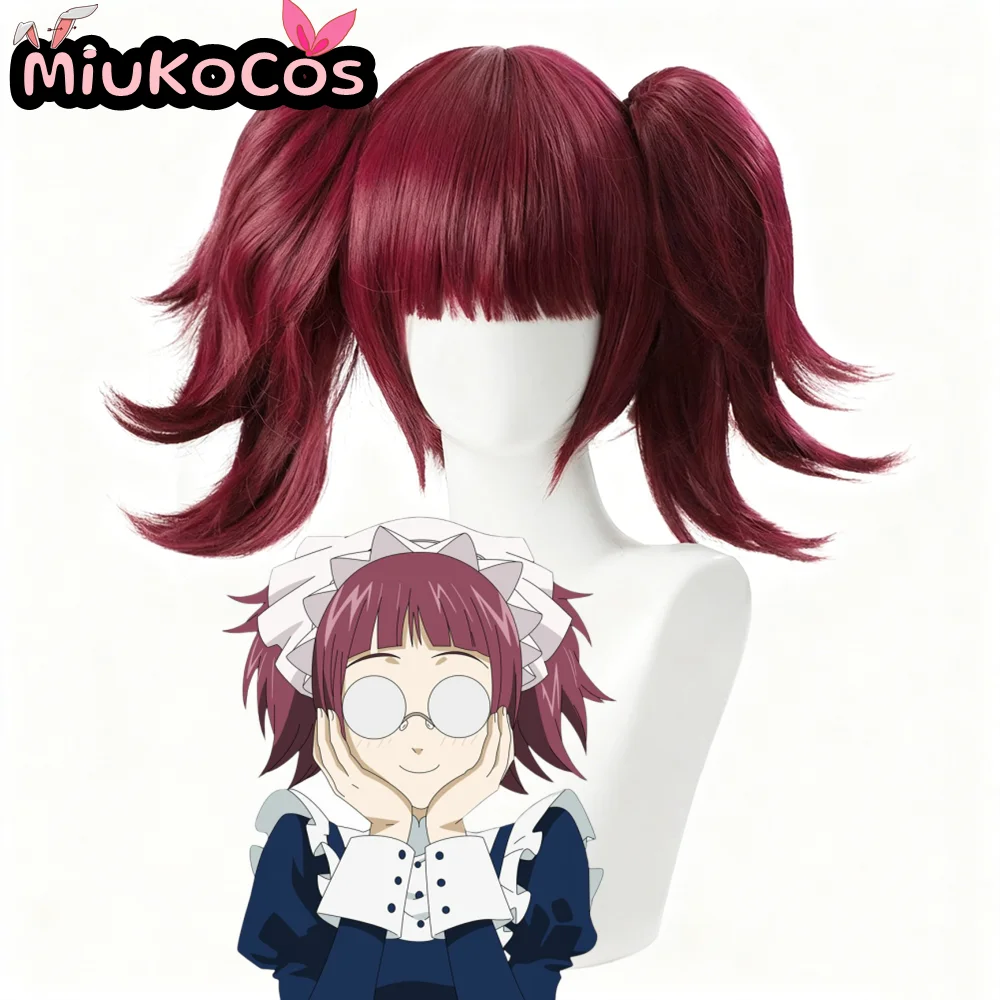 IN STOCK Mey-Rin メイリン Meirin Cosplay Wig MiukoCosplay Anime Black Butler Cosplay