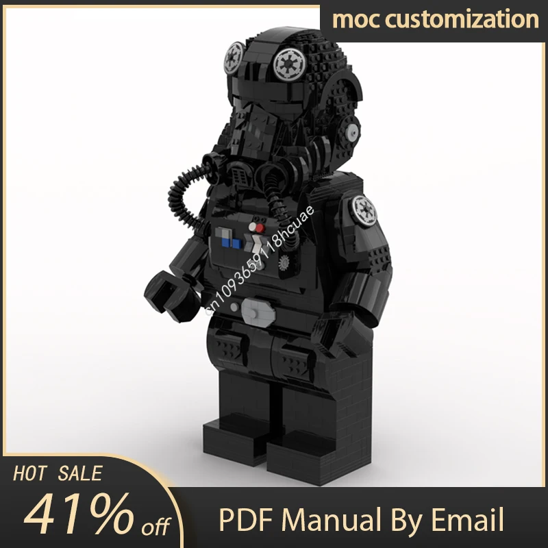 Moc ستار معركة التعادل مقاتلة الطيار ميجا الشكل الخوذات نموذج اللبنات الطوب لتقوم بها بنفسك الجمعية الإبداعية ألعاب تعليمية هدية