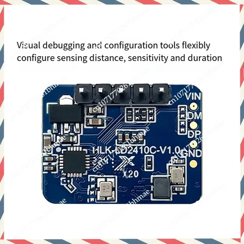 

-A21Z 5X 24G Mmwave LD2410C Радарный датчик присутствия человека Модуль обнаружения движения