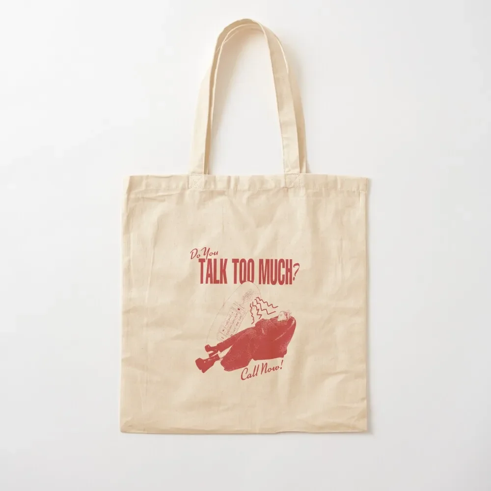 

Renee Rapp Do You Talk Too Much Retro Tote Bag custom tote bag cloth bag woman Candy bags