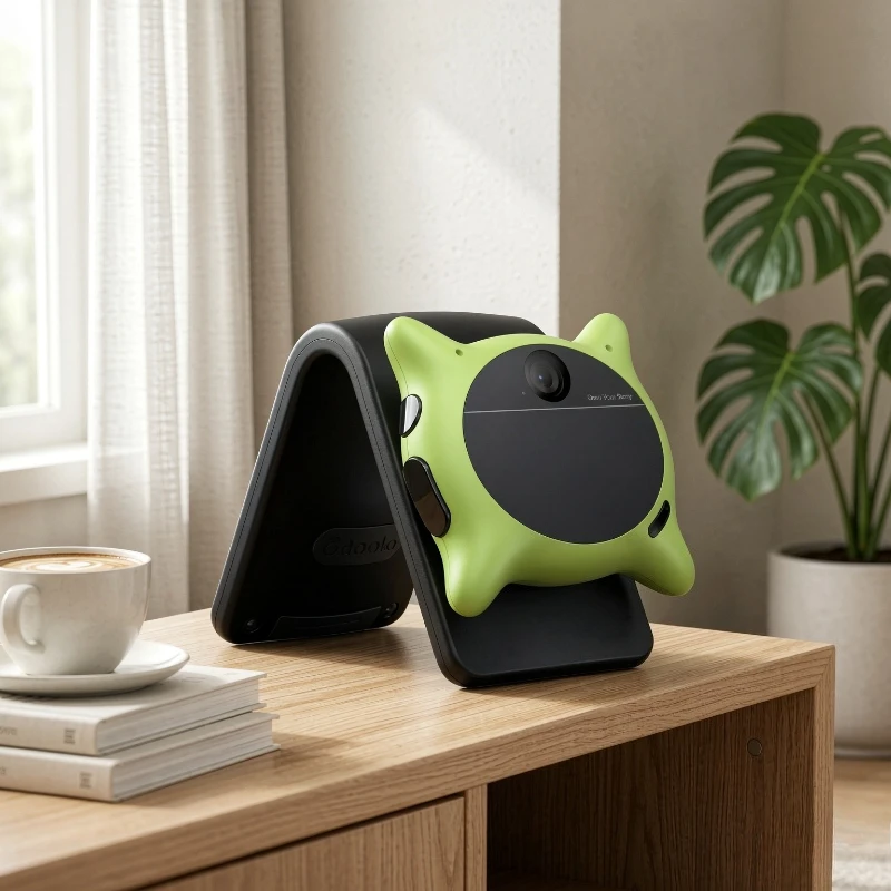 Magnetic AI Recorder Charging Stand with Hands Free Positioning Desktop Dock for Recharging During Meetings and Study Sessions