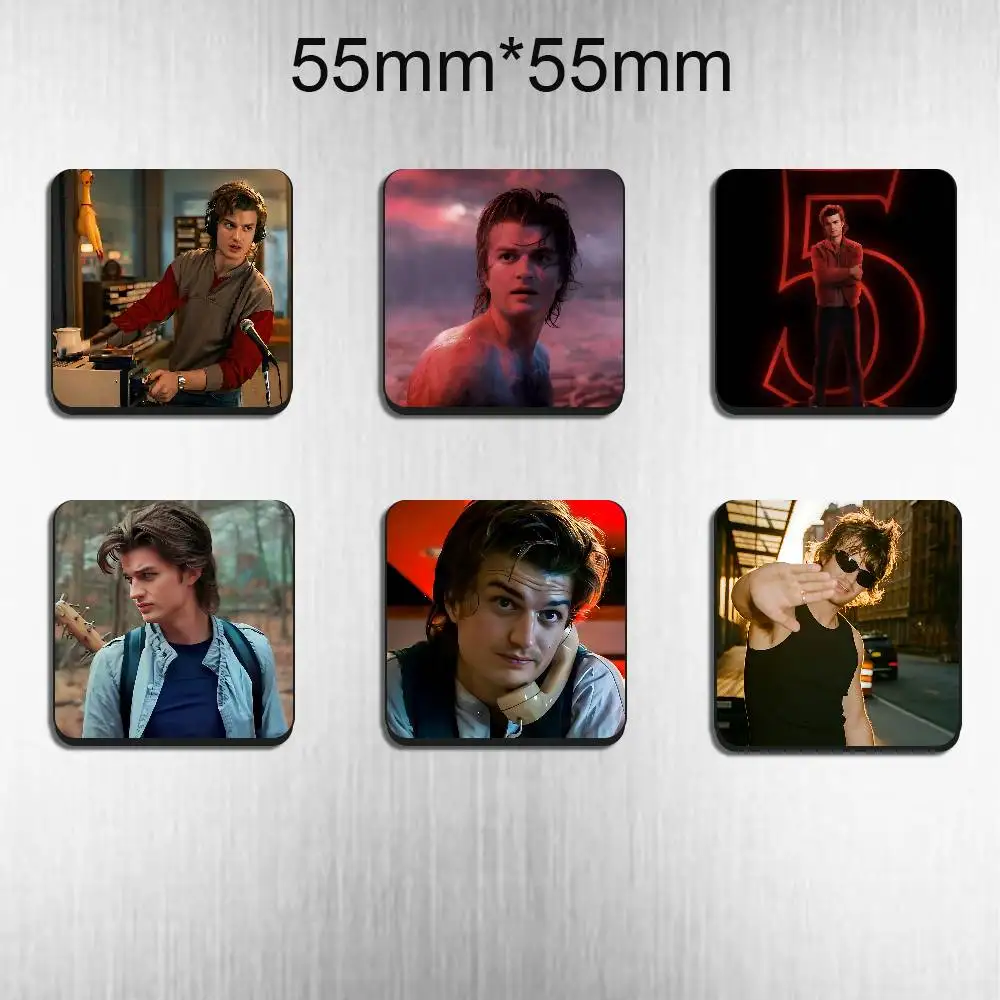 

End of Joe Keery Steve Harrington BestSelling Refrigerator Magnetic Sticker Fridge Magnets Adhesive to Metal Surfaces Leaves
