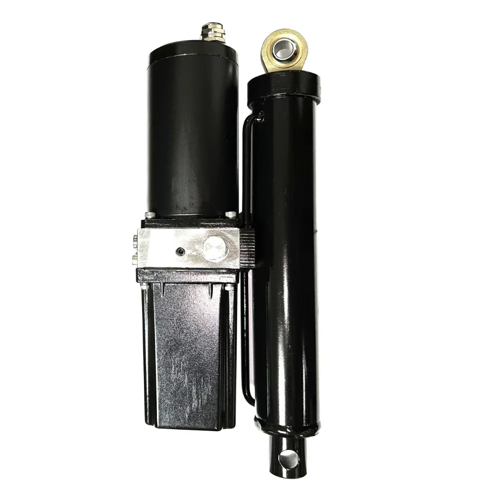 50-800mm stroke Dump Truck Tractor Loader 1.8T IPx6 powerful electro hydraulic linear actuator Push Pull Hold Actuator