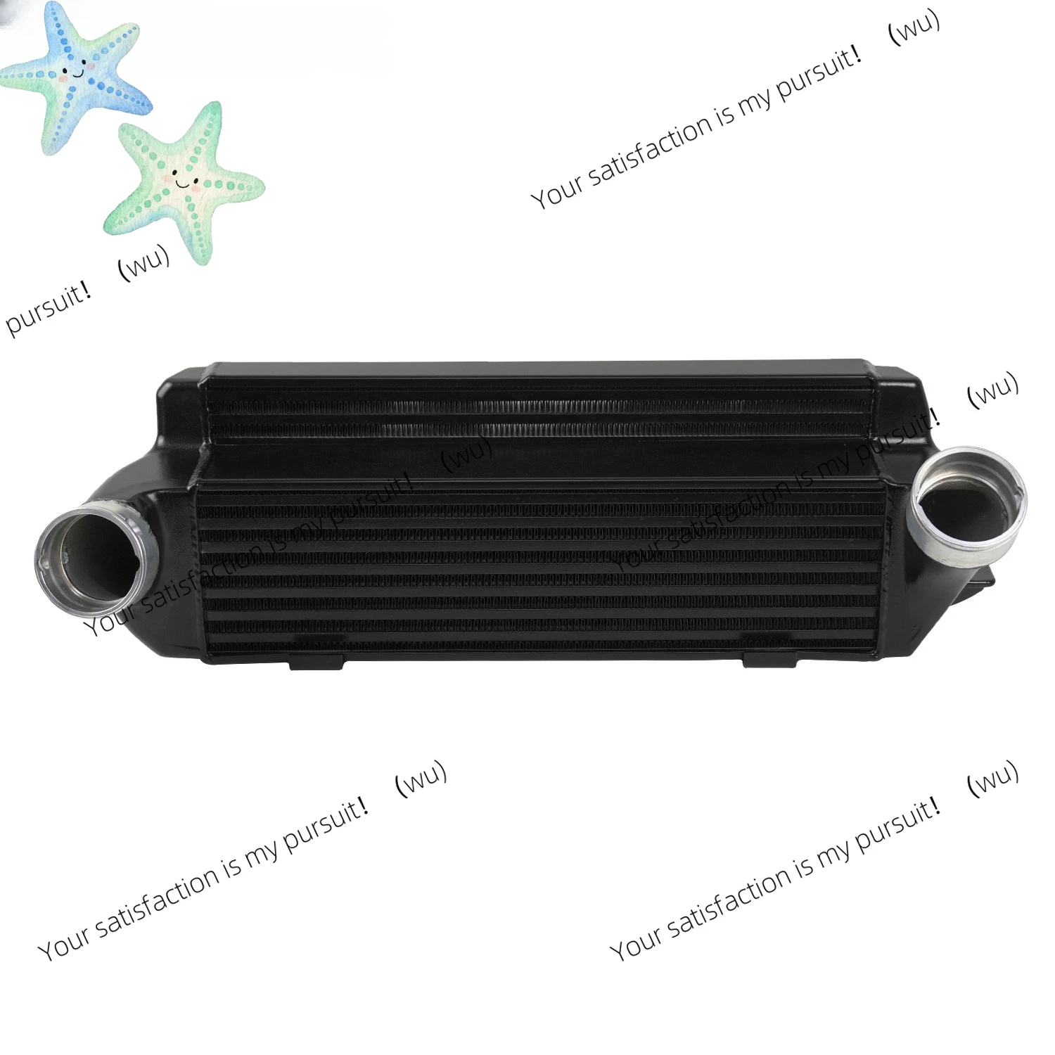 Automotive intercooler plate radiator for BMW N54 135 335 Z4 E82 E88 E89 E90