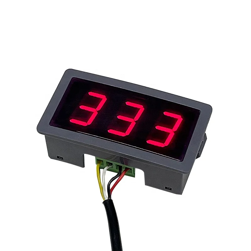 

0.8 Inch 3-Digit LED Digital Tube Display with Modbus Protocol Support and Analog Signal Input 485 and 232 Interfaces