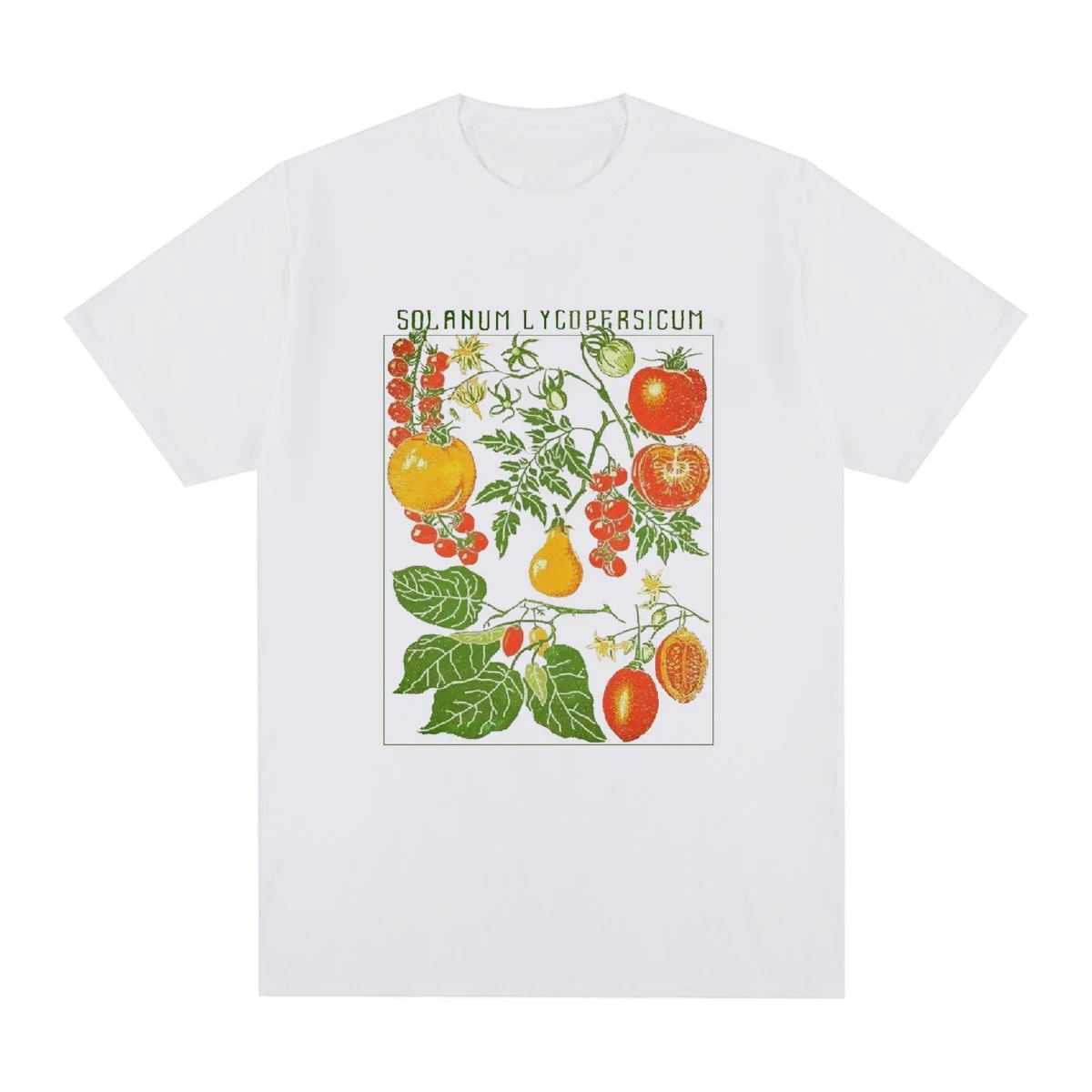 4013 Tomaat Zomer Nieuwe Cartoon T-Shirts Harajuku Korte Mouw Losse Ocasual Tops Vrouwen O-Hals All Match Casual T-Shirts