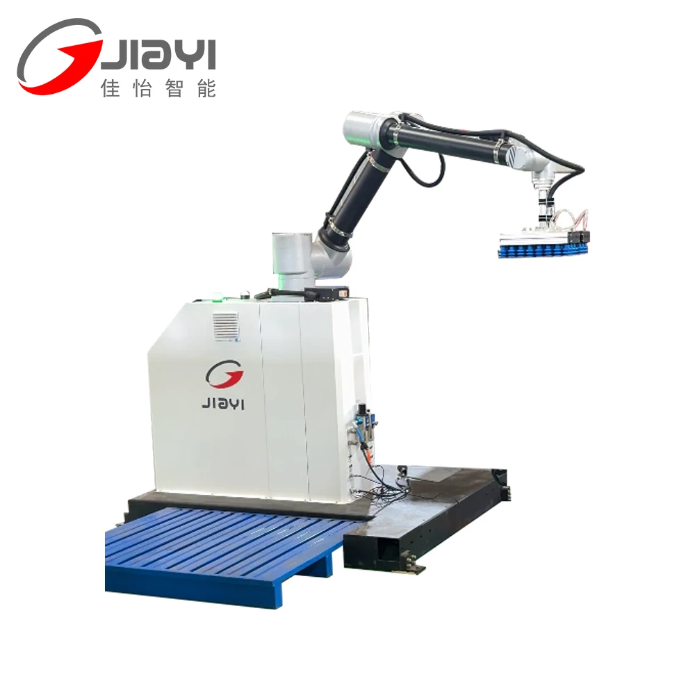 Custodia automatica per sacchetti di prelievo Custodia per scatola di cartone Robot Palletizer Robot Palleting Machine Robot impilatore