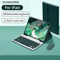 Para iPad funda con teclado para iPad 2025 iPad Air 11 pulgadas 13 pulgadas M2 M3 Pro 11 pulgadas 13 pulgadas M4 Pro 11 12,9 10,2 9/8/7th 10/11th 9,7 Air 3 2