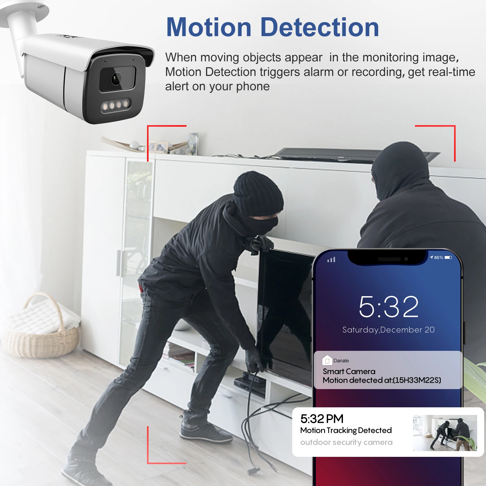 Vikylin 5MP/8MP 3.6mm lens Full Color IP Camera voor Hikvision Compatibel Outdoor Home CCTV MD2.0 met MICROFOON POE Beveiligingscamera
