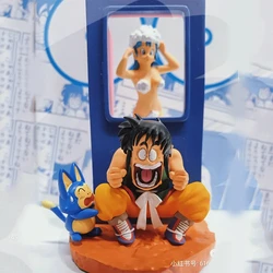 Dragon Ball Gk Yamucha Peeks At Bulma fare un bagno divertente scena creativa modello A mano ornamento da tavolo collezione ragazzo regalo