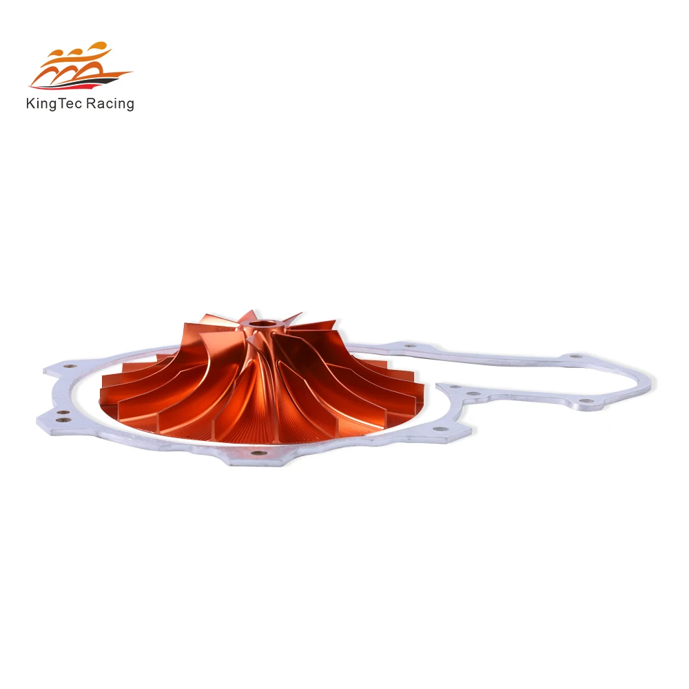 PSI 부스트 슈퍼차저 휠, 워터 크래프트 Sea Doo RXP RXT GTX 300 Impeller 68mm 레이싱용, 3.2mm 스페이서 밸런스드, 142mm 24 +