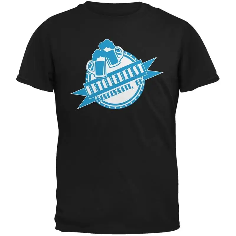 

Oktoberfest Cincinnati OH Black Adult T Shirt