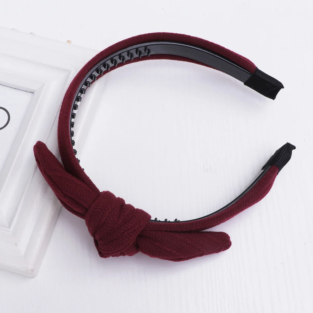 

Anti-slip Hairband Bowknot Hoop Girls Headwear Non-slip Headdress for Party Miss