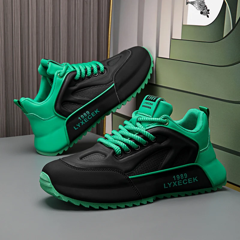 

Спортивная обувь Мужские удобные кроссовки Дизайнерские спортивные кроссовки Мужские повседневные модные кроссовки Мужские уличные противоскользящие кроссовки