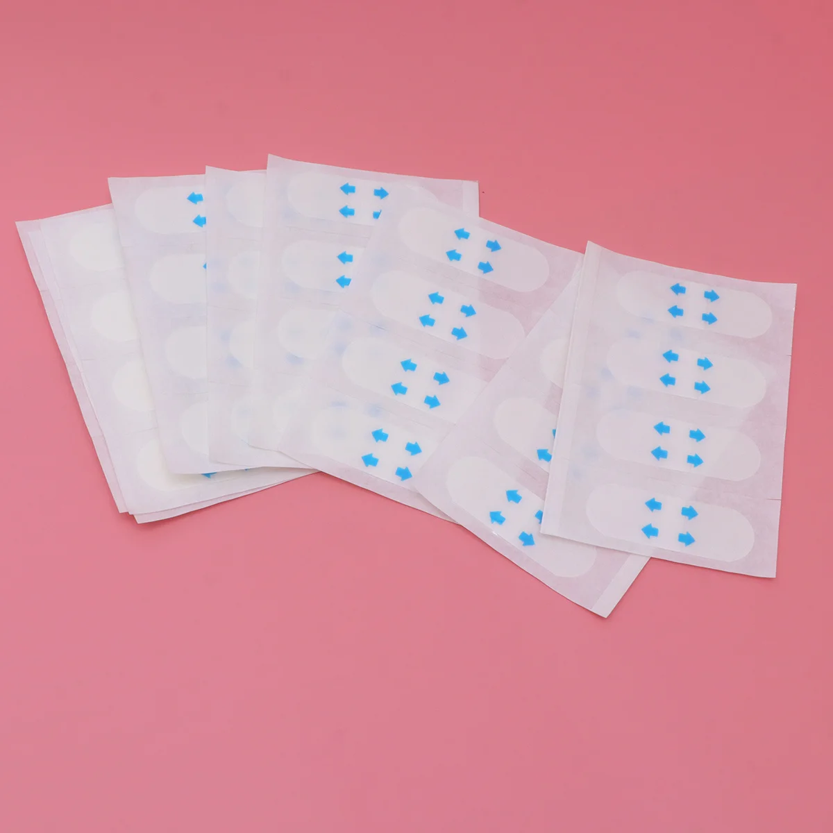 สติกเกอร์ยกกระชับคางแบบบาง กันน้ำ ยืดหยุ่น ระบายอากาศ สำหรับผู้หญิง 40 ชิ้น