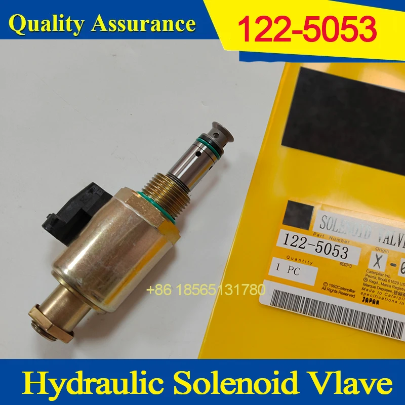 Solenoid Valve 1225053 122-5053 for Caterpillar Excavator 322C 325C 3126 3126B 3126E C7 Engine Spare Parts