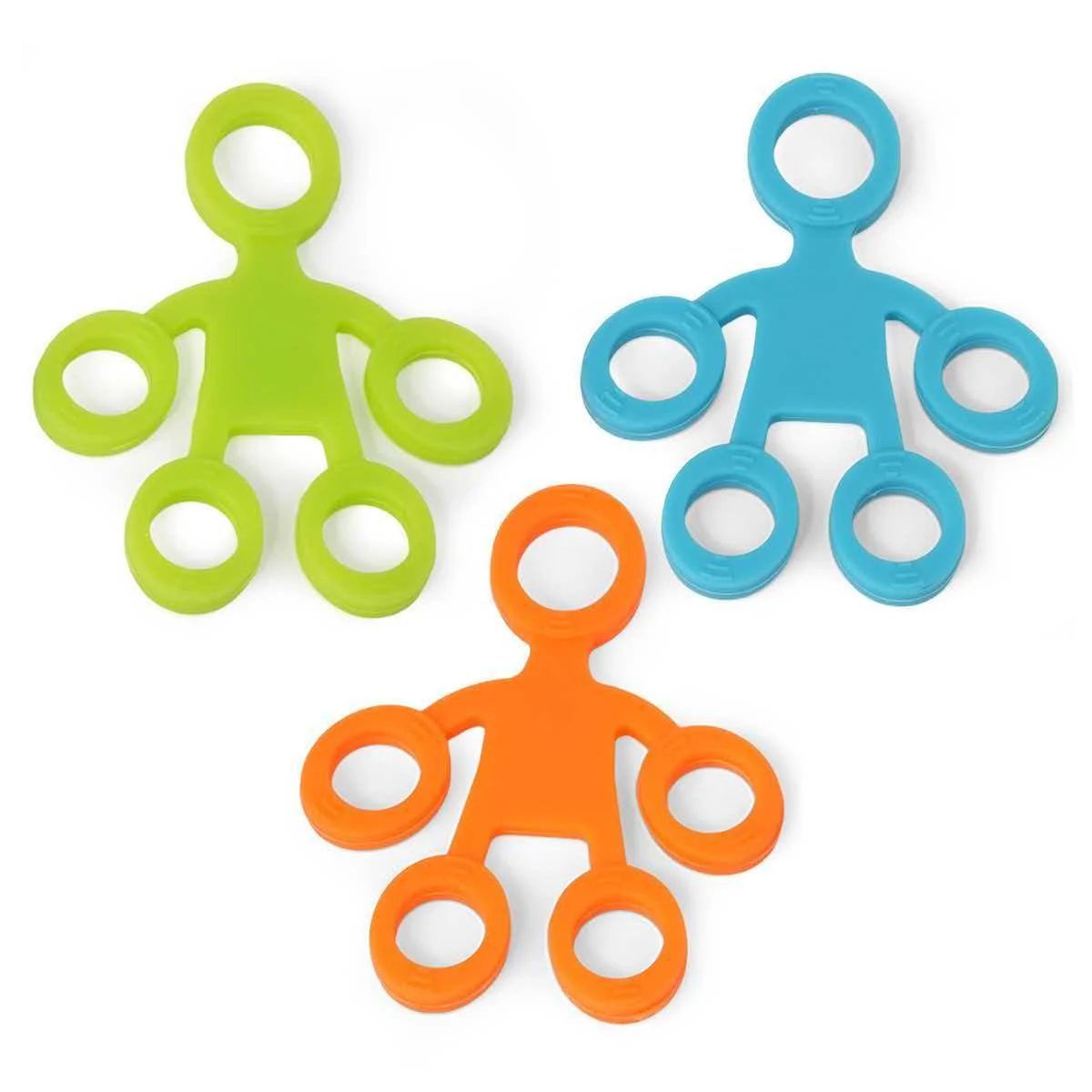 Silicone Finger Extension Bands Flexibility Physical Therapy Quiet Calming Down Stress Relief Toys Adults Office Relaxing﻿﻿﻿
